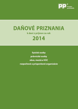 Daňové priznania k dani z príjmov za rok 2014