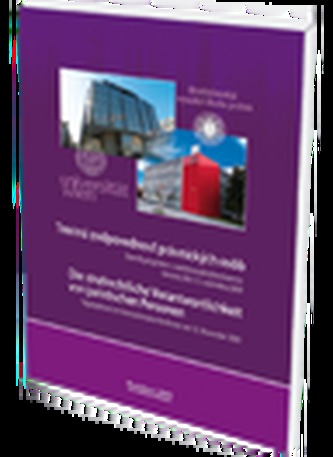 Trestná zodpovednosť právnických osôb - Die strafrechtliche Verantwortlichkeit von juristichen Perso