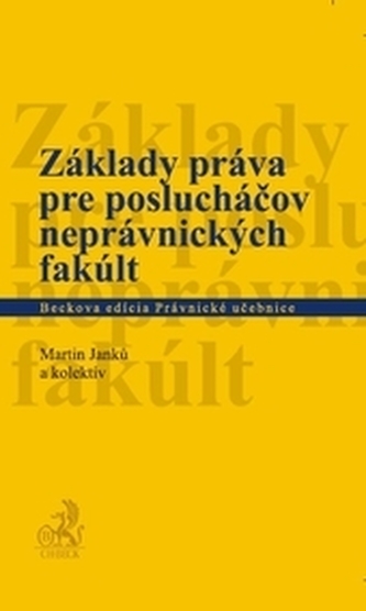 Základy práva pre poslucháčov neprávnických fakúlt