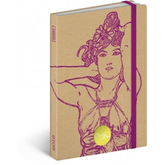 Alfons Mucha Ametyst diář 2016