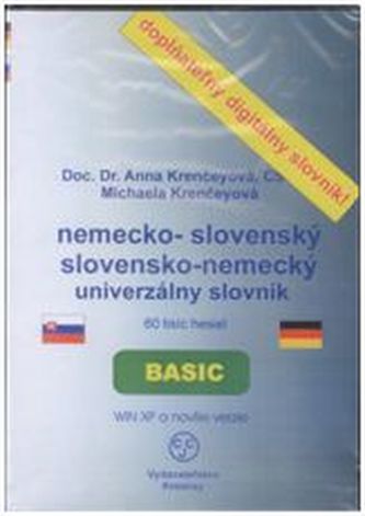 CD-ROM Nemecko-slovenský, slovensko-nemecký univerzálny slovník