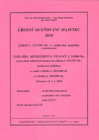 Úřední oceňování majetku 2010