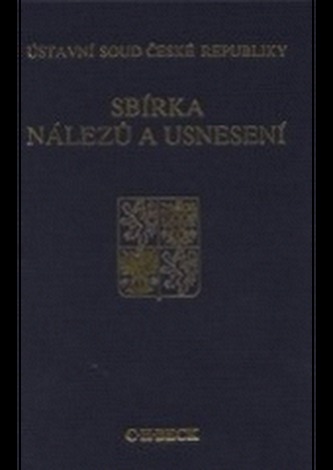 Sbírka nálezů a usnesení ÚS ČR, svazek  18 Sbírka nálezů a usnesení ÚS ČR, svazek  18