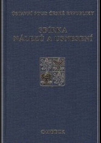 Sbírka nálezů a usnesení ÚS ČR, svazek  35 Sbírka nálezů a usnesení ÚS ČR, svazek  35