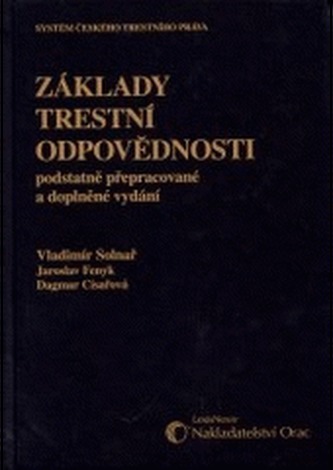 Základy trestní odpovědnosti