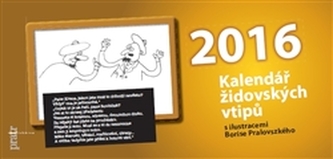 Kalendář židovských vtipů 2016