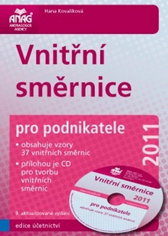 Vnitřní směrnice pro podnikatele 2011 + CD
