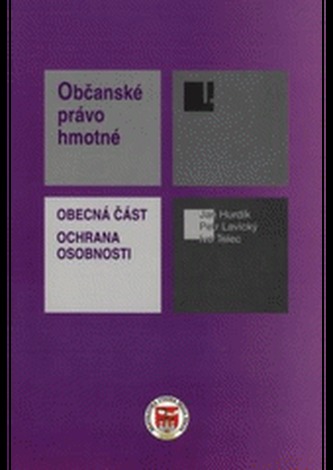 Občanské právo hmotné. Obecná část. Ochrana osobnosti