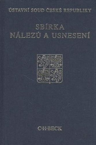 Sbírka nálezů a usnesení ÚS ČR, svazek 25 Sbírka nálezů a usnesení ÚS ČR, svazek 25