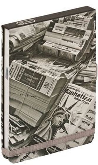 Notes s gumičkou New York