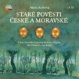 Staré pověsti české a moravské - 3 CD (Čtou Bolek Polívka, Jan Kačer, Jan Potměšil, Veronika Gajerová)