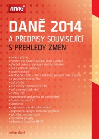 Daně 2014 a předpisy související