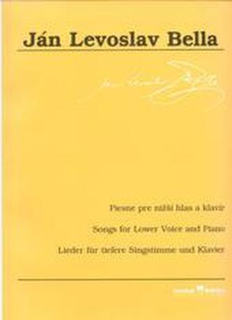 Piesne pre nižší hlas a klavír