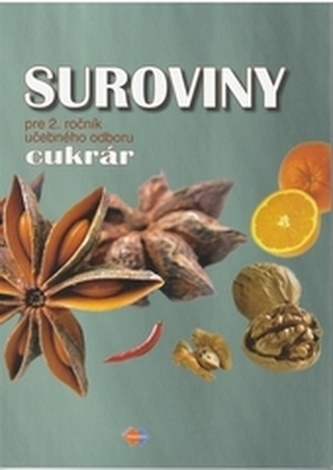 Suroviny pre 2. ročník učebný odbor cukrár