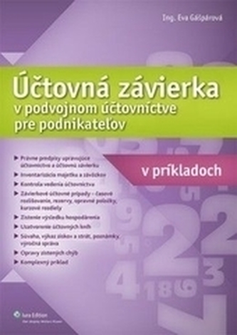 Účtovná závierka v podvojnom účtovníctve pre podnikateľov v príkladoch