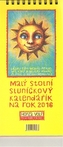 Malý stolní sluníčkový kalendářík na rok 2017