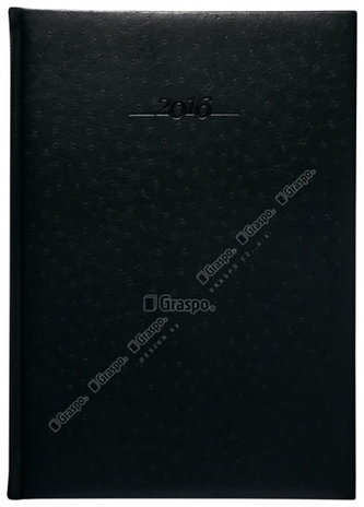 Diář 2016 Titan černý denní A4