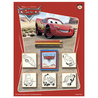 Razítka Cars, blistr 5 razítek