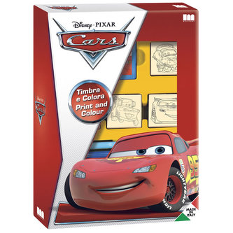 Razítka Cars,box  4ks