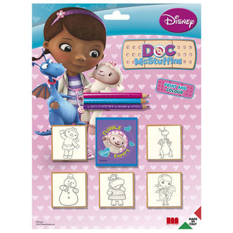 Razítka Doc. McStuffins, blistr 5 razítek