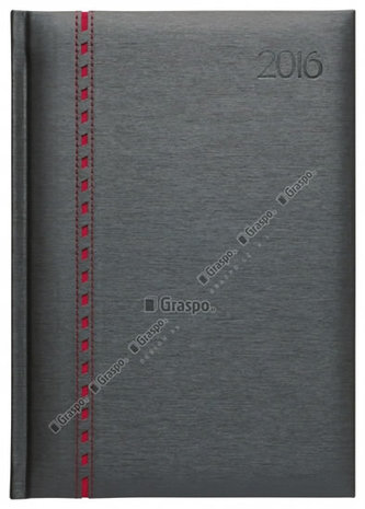 Diář 2016 - Orion šedý denní A5