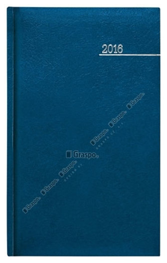 Diář 2016 - Kronos modrý týdenní kapesní