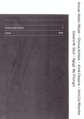 Postkoloniální myšlení II