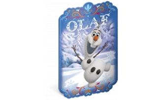 Sešit - Ledové království/Olaf/A4 nelinkovaný s výsekem 40 listů