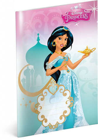 Sešit - Princezny/Jasmine/A5 čtverečkovaný 40 listů