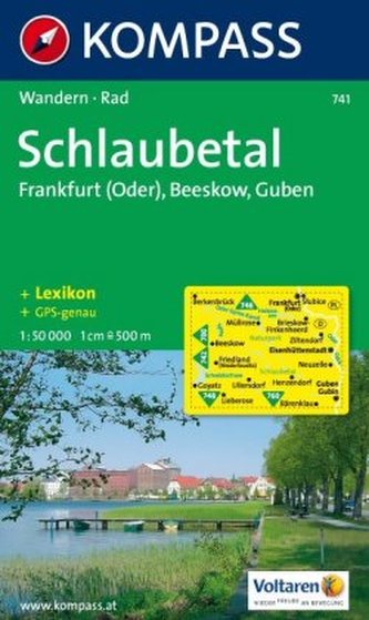 Schlaubetal   (1043) 741                   NKOM 1:50T