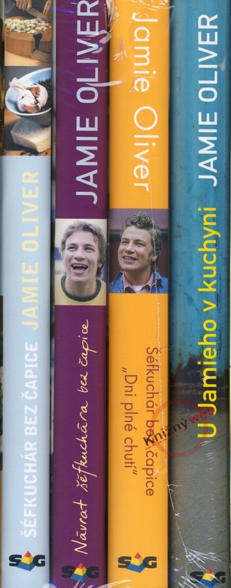 KOMPLET-Jamie Oliver 1+2+3+4