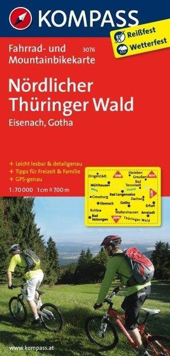Nördlicher  Thüringer Wald - Eisenach - Gotha  3076  NKOM