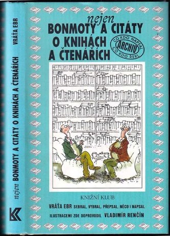 Nejen bonmoty a citáty o knihách...