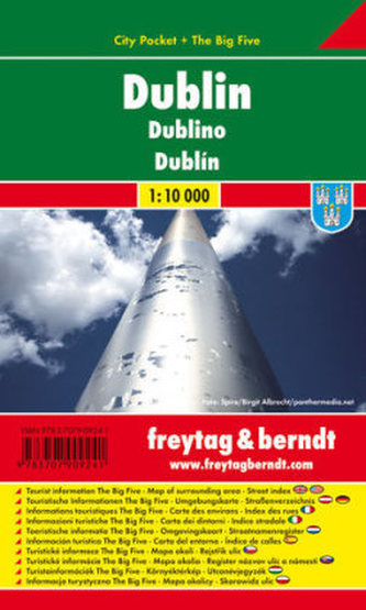 PL 95 CP Dublin 1:10 000 / kapesní plán města