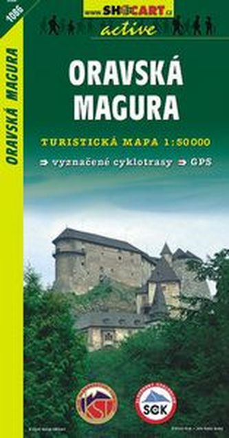 Oravská magura 1:50T/1086 Turistická mapa SHOCart