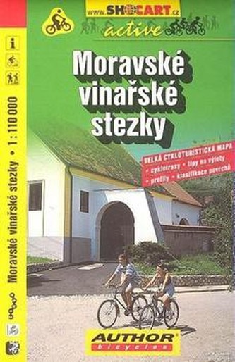 Moravské vinařské stezky - cyklomapa