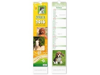 Zvířata 2016 - nástěnný kalendář