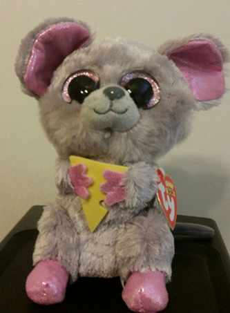 TY Beanie Boos SQUEAKER - myš 15 cm
