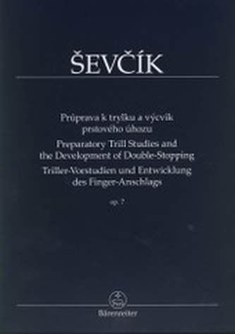Průprava k trylku a výcvik prstového úhozu Op. 7