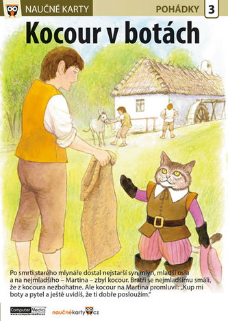 Naučné karty Kocour v botách