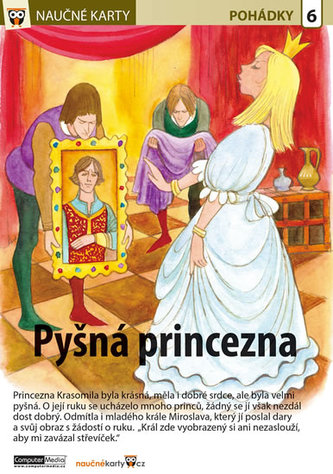 Naučné karty Pyšná princezna Naučné karty Pyšná princezna