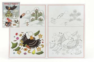 Omalovánka - Krtek a Vánoce 15x21cm