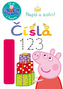 Peppa Pig Uč sa s Peppou Napíš a zotri! Čísla