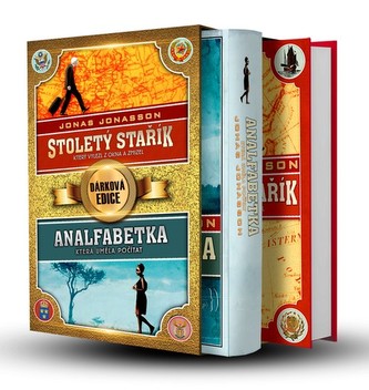 2x Jonasson: Stoletý stařík + Analfabetka - Box