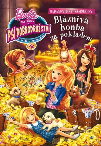 Barbie Sestřičky a psí dobrodružství - Bláznivá cesta za pokladem - Zábavný sešit