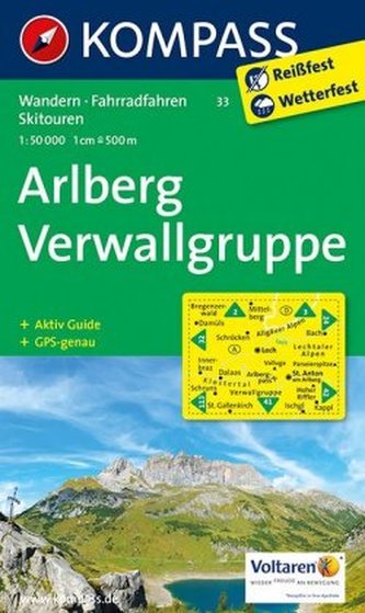 Arlberg - Verwallgruppe 33   NKOM