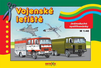 Vojenské letiště - Jednoduché vystřihovánky