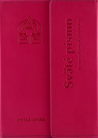 Sväté písmo - Jeruzalemská Biblia (cyklámenová obálka )