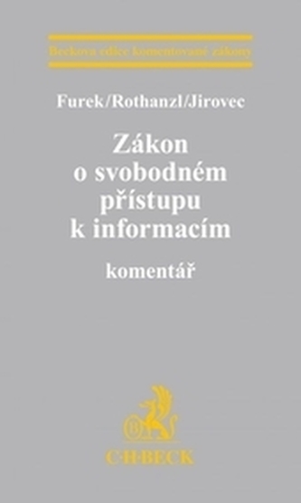 Zákon o svobodném přístupu k informacím. Komentář