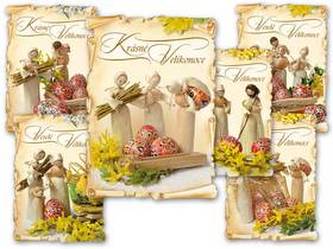 Pohlednice velikonoce 085 B UV